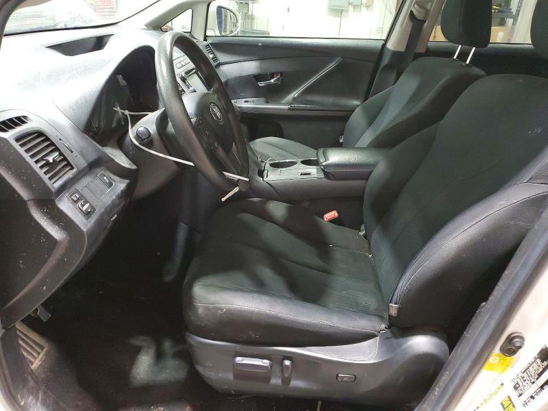 2013 Toyota Venza VIN 4T3BK3BB3DU087932 COPART salvage auction — FRONT END, Mt - Certificate Of Title, sold $1,150 on 2026-07-09 (photo 7)