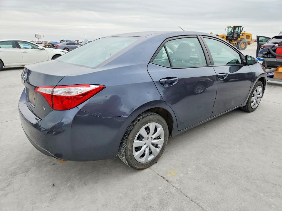 2016 Toyota Corolla VIN 5YFBURHE2GP413264 COPART salvage auction — HAIL, Tx - Certificate Of Title, sold $200 on 2026-07-14 (photo 3)
