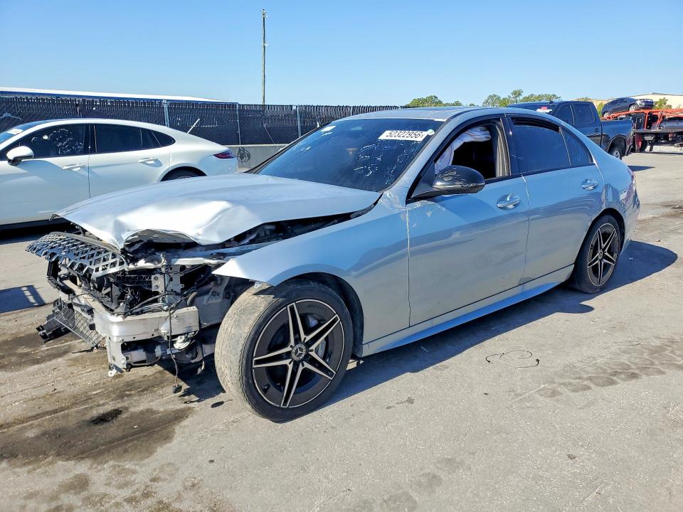 2023 Mercedes-benz C class VIN W1KAF4GB9PR136124 — COPART salvage auction photo
