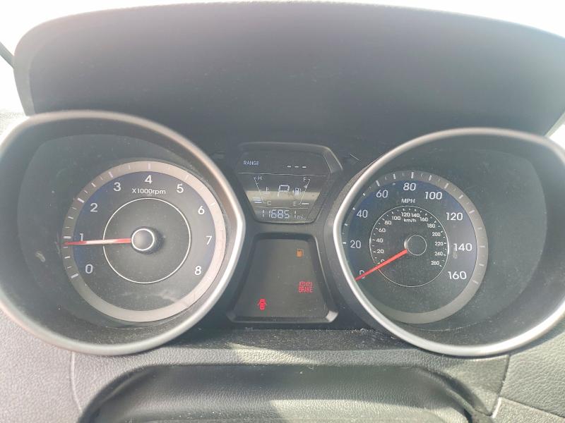 2016 Hyundai Elantra VIN KMHDH4AE7GU624453 COPART salvage auction — FRONT END, In - Cert Of Title-Salvage Title, sold $650 on 2026-07-31 (photo 9)