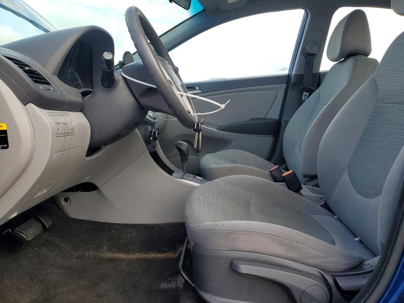 2016 Hyun Accent VIN KMHCT4AEXGU972936 COPART salvage auction — MINOR DENT/SCRATCHES, CT, sold $1,850 on 2026-08-21 (photo 7)