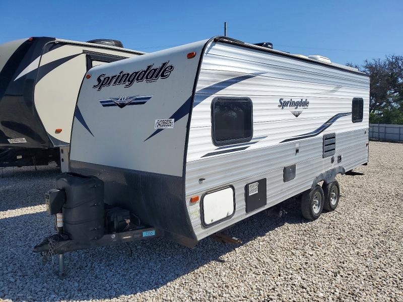 2020 Keystone rv Springdale VIN 4YDT2012XLG100364 COPART salvage auction — HAIL, CA - SALVAGE CERTIFICATE, sold $850 on 2026-07-09 (photo 2)