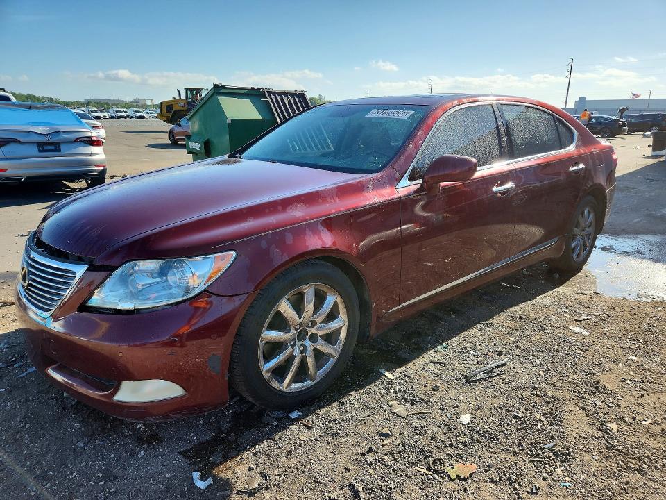 2007 Lexus Ls460 VIN JTHGL46F175018365 COPART salvage auction — FRONT END, Va - Certificate Of Title, sold $925 on 2026-07-14 (photo 1)