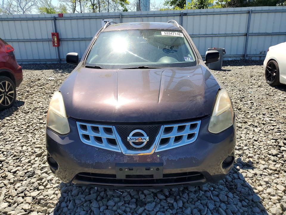 2011 Niss Rogue VIN JN8AS5MV9BW306913 COPART salvage auction — MINOR DENT/SCRATCHES, CT, sold $450 on 2026-08-12 (photo 5)