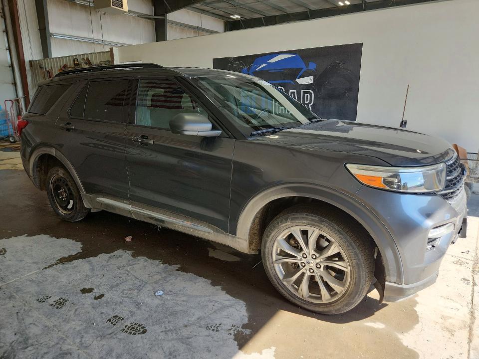2020 Ford Explorer VIN 1FMSK8DH5LGB05416 COPART salvage auction — REAR END, Wv - Certificate Of Title, sold $3,400 on 2026-07-02 (photo 4)