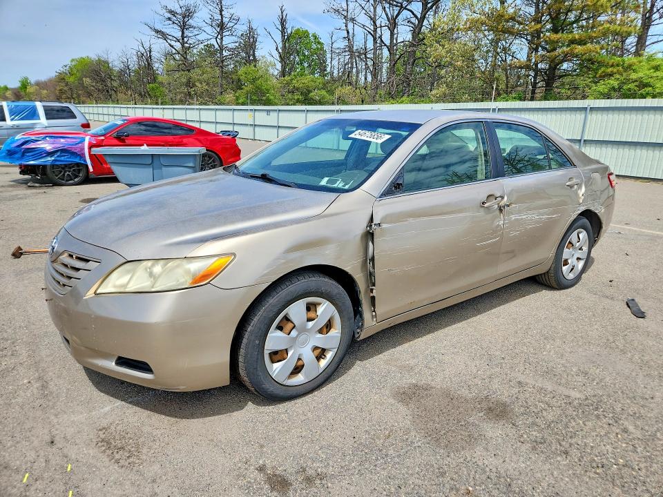 2007 Toyota Camry VIN JTNBE46K773093744 COPART salvage auction — SIDE, Ny - Mv-907A Salvage Certificate, sold $750 on 2026-07-20 (photo 1)