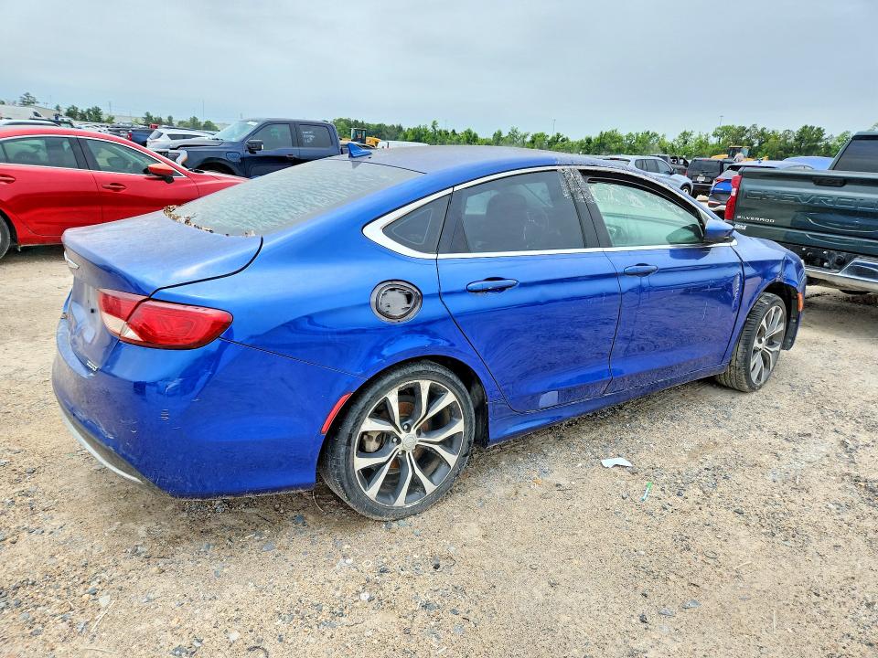 2016 Chrysler 200 VIN 1C3CCCAB5GN107598 COPART salvage auction — MINOR DENT/SCRATCHES, Tx - Certificate Of Title, sold $850 on 2026-07-10 (photo 3)