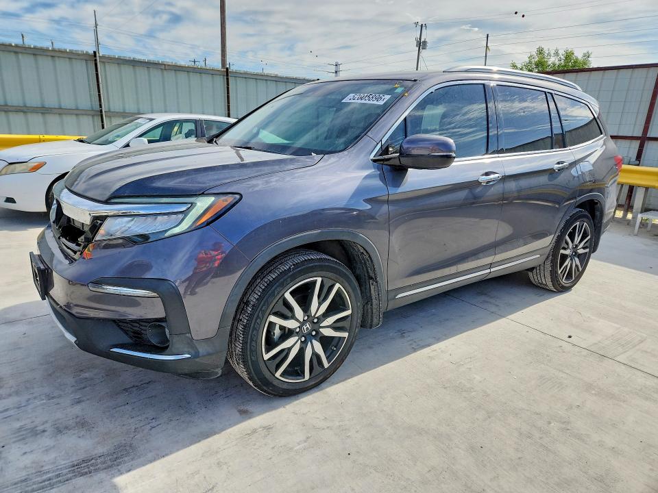 2020 Honda Pilot VIN 5FNYF5H61LB021615 COPART salvage auction — HAIL, Tx - Certificate Of Title, sold $4,550 on 2026-07-03 (photo 1)