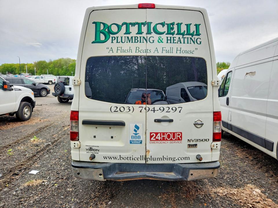 2012 Nissan Nv VIN 1N6AF0LY7CN100900 COPART salvage auction — MECHANICAL, Ct - Certificate Of Title (P), sold $1,500 on 2026-07-09 (photo 6)