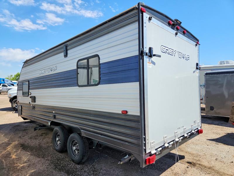 2021 Forest river Grey wolf VIN 4X4TCKU23MK066347 COPART salvage auction — HAIL, SD - CERT OF TITLE-SALVAGE, sold $1,550 on 2026-07-27 (photo 3)