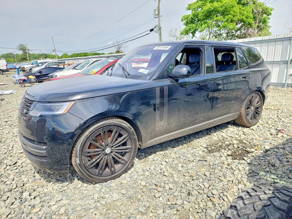 2023 Land rover Rangerover VIN SALK1BE74PA055359 COPART salvage auction — VANDALISM, Ny - Certificate Of Title, sold $77,000 on 2026-08-06 (photo 1)