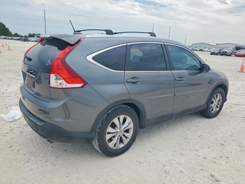 2014 Honda Crv VIN 2HKRM3H76EH529557 COPART salvage auction — SIDE, TX - SALVAGE VEHICLE TITLE, sold $2,900 on 2026-07-02 (photo 3)