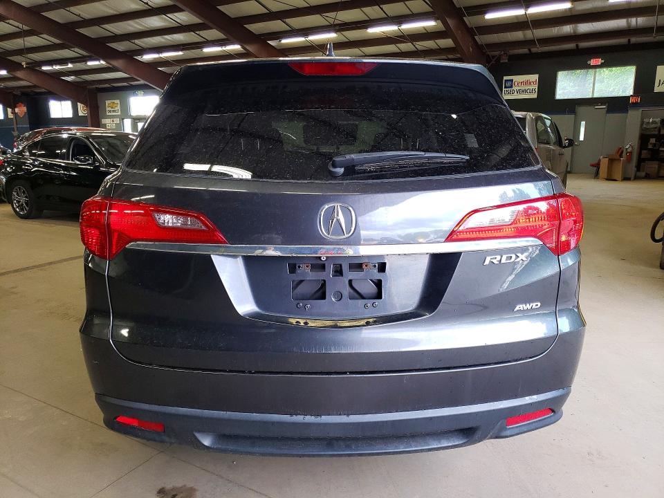 2014 Acura Rdx VIN 5J8TB4H58EL021720 COPART salvage auction — MINOR DENT/SCRATCHES, Ma - Certificate Of Title, sold $3,400 on 2026-08-24 (photo 6)