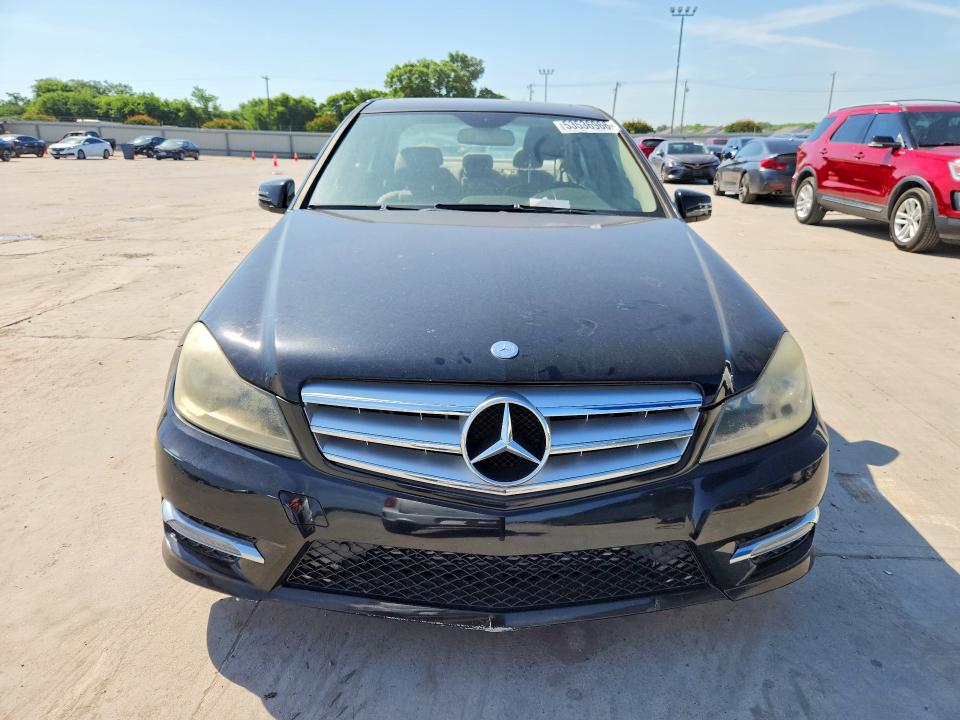 2012 Mercedes-benz C class VIN WDDGF4HB6CR203295 COPART salvage auction — MECHANICAL, Al - Certificate Of Title (P), sold $1,150 on 2026-07-13 (photo 5)