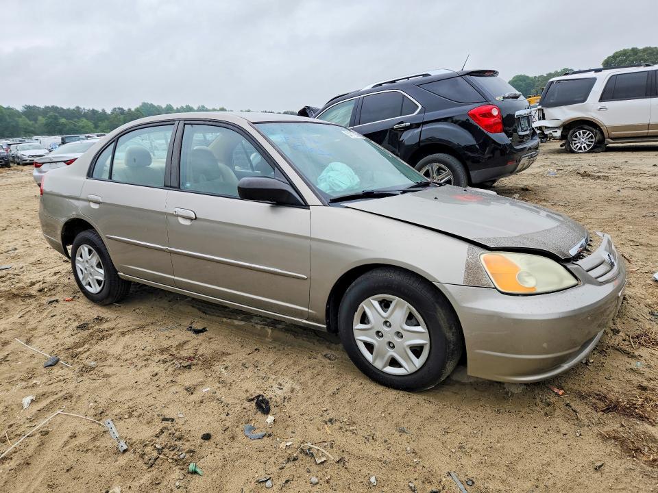 2003 Hond Civic VIN 2HGES16593H597966 COPART salvage auction — FRONT END, S1, sold $250 on 2026-07-28 (photo 4)