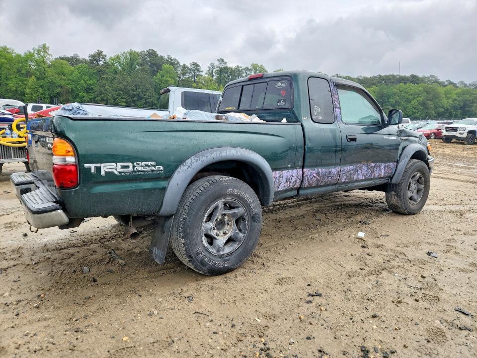2003 Toyota Tacoma VIN 5TEWN72N23Z257002 COPART salvage auction — FRONT END, De - Certificate Of Title, sold $475 on 2026-07-23 (photo 3)