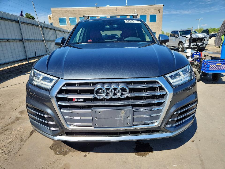 2018 Audi Sq5 VIN WA1A4AFY0J2166580 COPART salvage auction — MINOR DENT/SCRATCHES, Co - Certificate Of Title, sold $12,300 on 2026-07-09 (photo 5)
