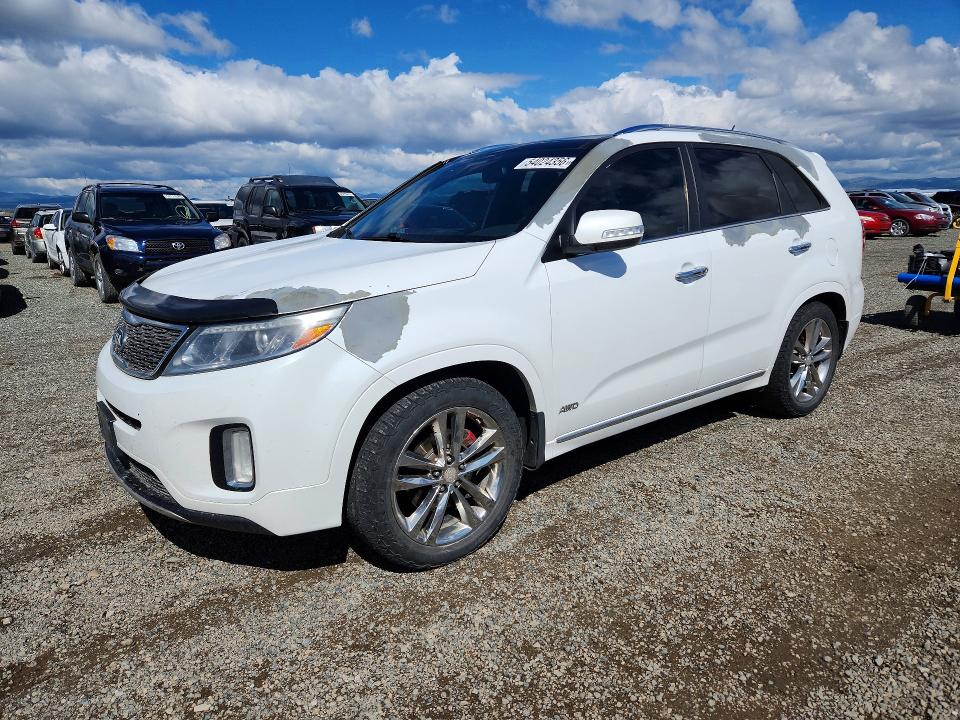 2014 Kia Sorento VIN 5XYKWDA75EG488079 COPART salvage auction — NORMAL WEAR, Mt - Certificate Of Title, sold $600 on 2026-07-07 (photo 1)