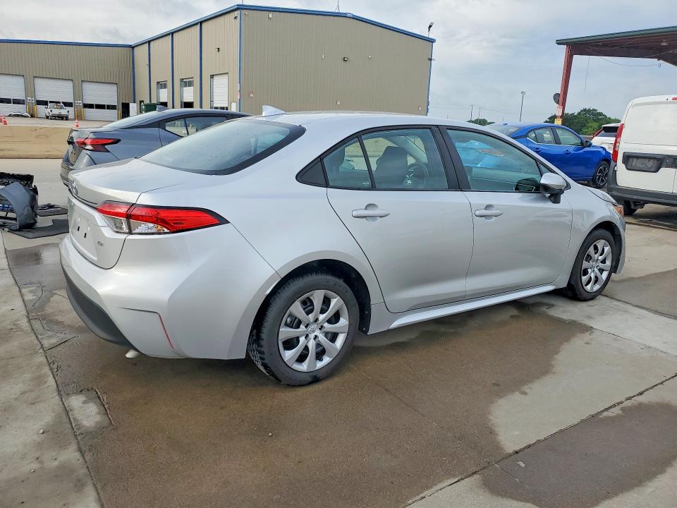 2025 Toyota Corolla VIN 5YFB4MDE2SP253694 COPART salvage auction — HAIL, Tx - Certificate Of Title (P), sold $10,800 on 2026-07-30 (photo 3)