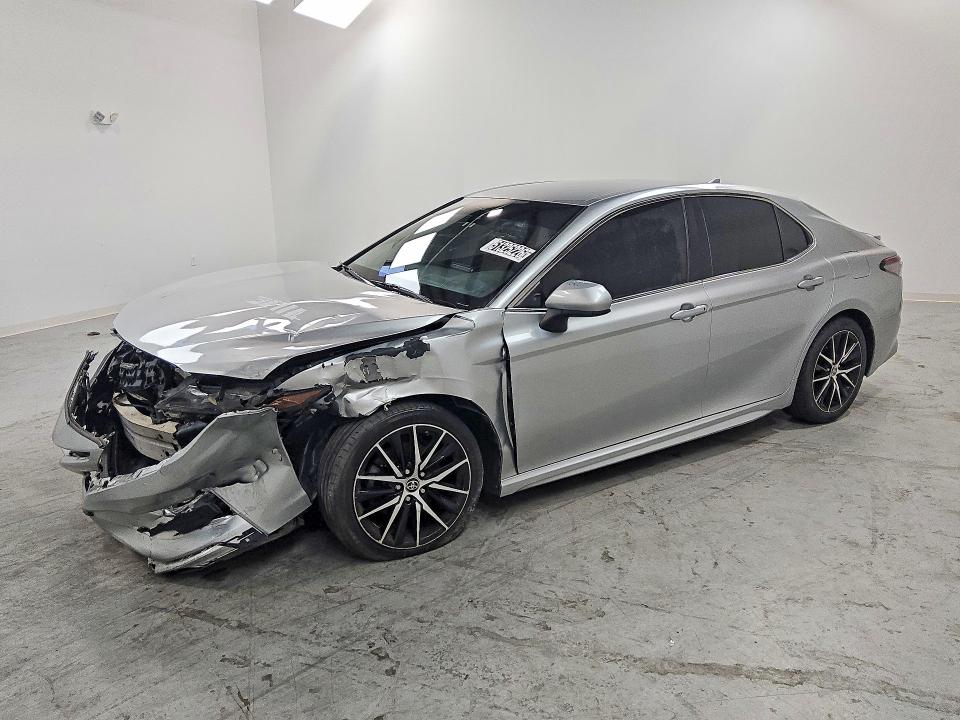 2021 Toyota Camry VIN 4T1G11AK8MU437160 COPART salvage auction — FRONT END, In - Certificate Of Title, sold $5,500 on 2026-07-02 (photo 1)