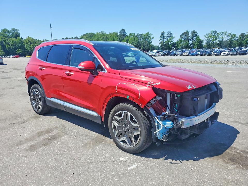 2023 Hyundai Santa fe VIN 5NMS44AL6PH552044 COPART salvage auction — REAR END, Nc - Salvage Certificate Of Title, sold $1,000 on 2026-07-02 (photo 4)