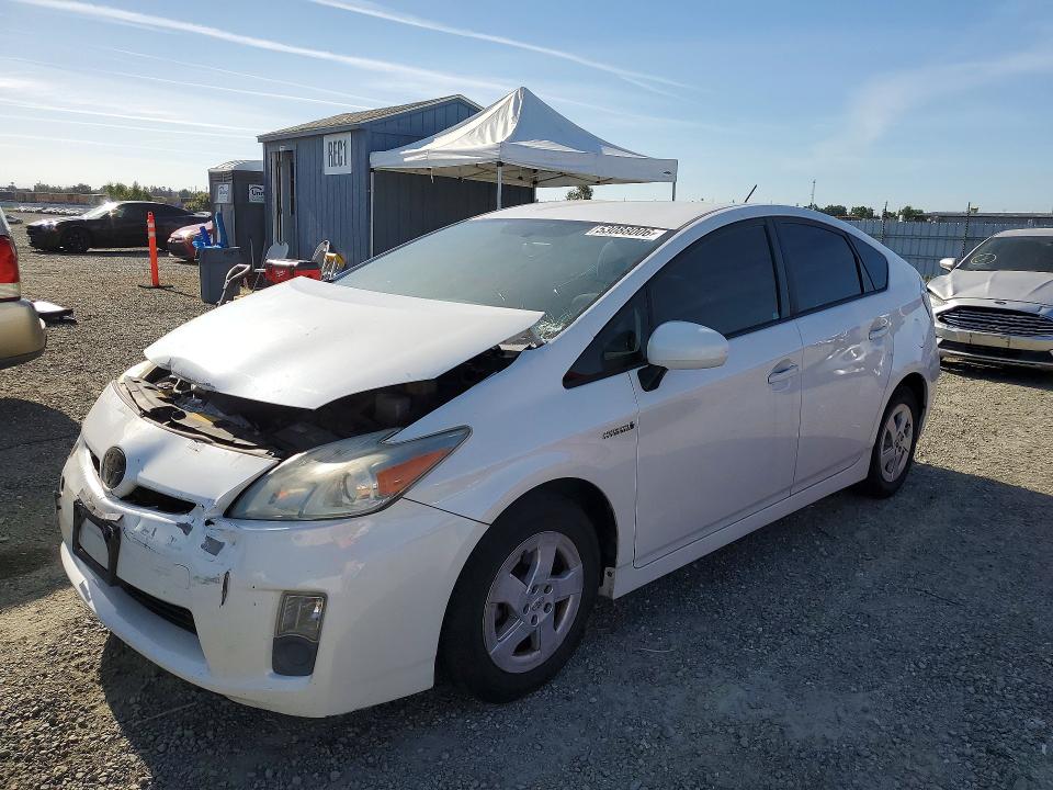 2011 Toyota Prius VIN JTDKN3DU2B5334951 COPART salvage auction — FRONT END, SC, sold $1,600 on 2026-07-14 (photo 1)