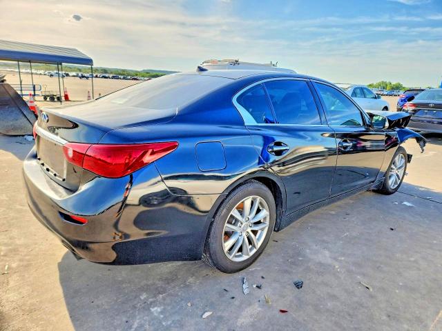 2015 Infiniti Q50 VIN JN1BV7AP3FM355022 COPART salvage auction — FRONT END, Tx - Salvage Vehicle Title, sold $750 on 2026-07-09 (photo 3)