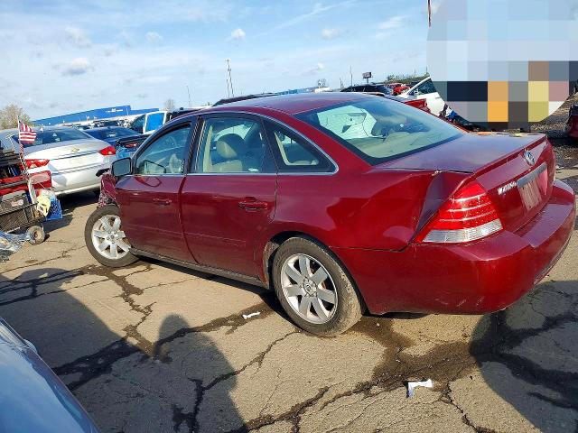 2005 Mercury Montego VIN 1MEFM40135G612916 COPART salvage auction — FRONT END, CT, sold $425 on 2026-07-10 (photo 2)