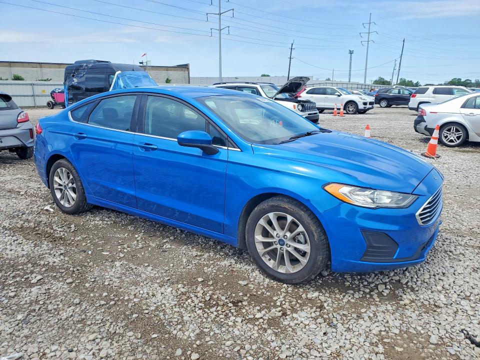 2020 Ford Fusion VIN 3FA6P0HD9LR195362 COPART salvage auction — FRONT END, Oh - Cert Of Title-Salvage, sold $3,000 on 2026-07-02 (photo 4)