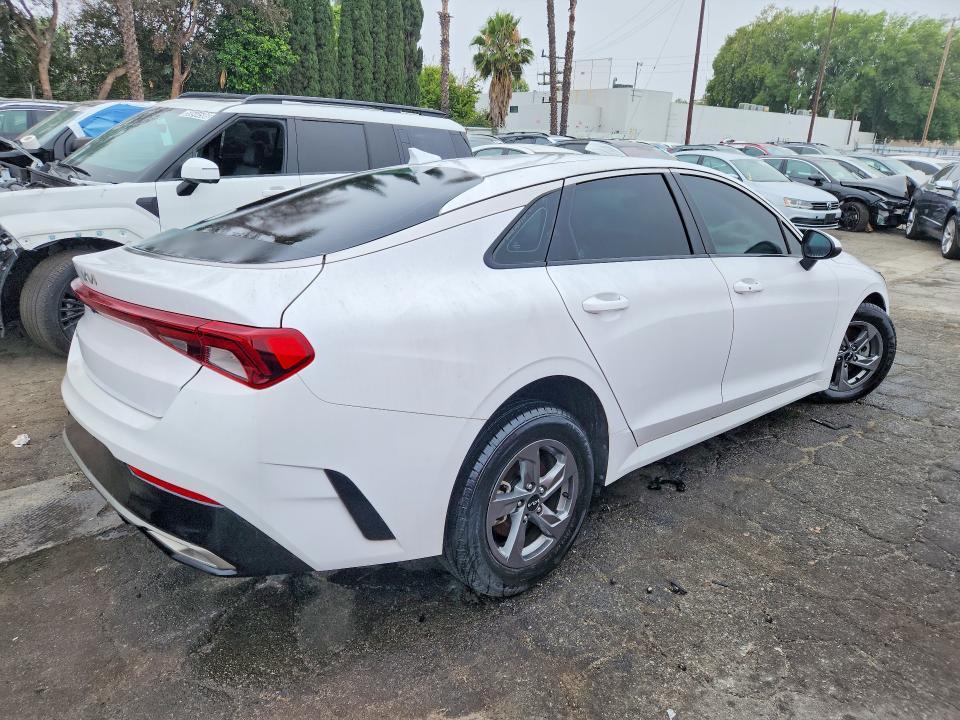 2022 Kia K5 VIN 5XXG14J23NG156915 COPART salvage auction — FRONT END, Ca - Certificate Of Title, sold $3,450 on 2026-07-02 (photo 3)