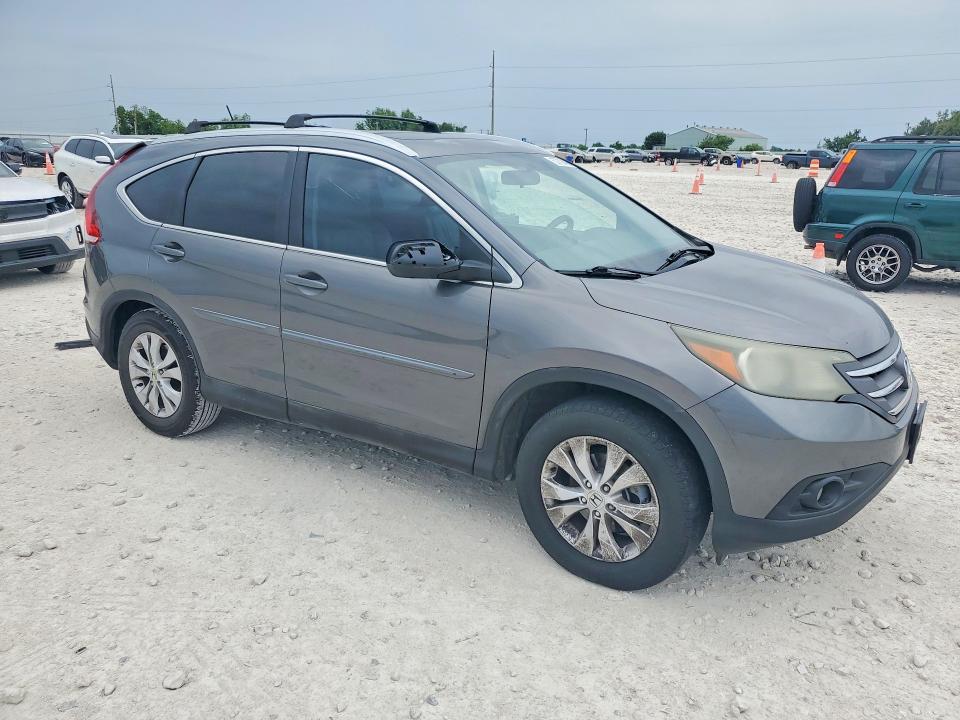 2014 Honda Crv VIN 2HKRM3H76EH529557 COPART salvage auction — SIDE, TX - SALVAGE VEHICLE TITLE, sold $2,900 on 2026-07-02 (photo 4)
