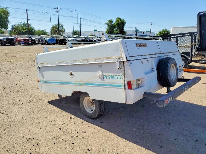 1992 Coleman Pioneer VIN 4CP666D15N7211211 COPART salvage auction — SIDE, AZ - CERT OF TITLE - SALVAGE, sold $150 on 2026-07-23 (photo 3)