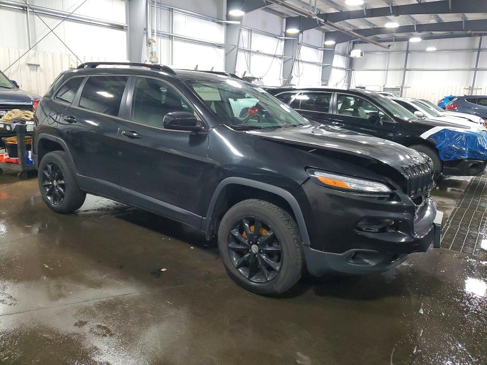 2014 Jeep Cherokee VIN 1C4PJMCS1EW291855 COPART salvage auction — FRONT END, Nd - Cert Of Title - Salvage Vehicl, sold $1,350 on 2026-07-02 (photo 4)