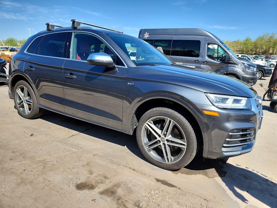 2018 Audi Sq5 VIN WA1A4AFY0J2166580 COPART salvage auction — MINOR DENT/SCRATCHES, Co - Certificate Of Title, sold $12,300 on 2026-07-09 (photo 4)