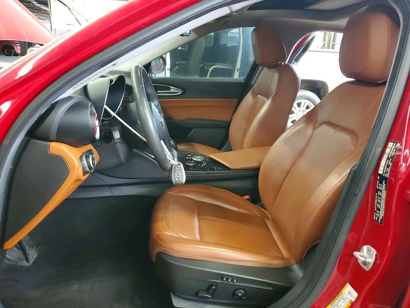 2018 Alfa romeo Giulia VIN ZARFAEBN4J7575570 COPART salvage auction — MECHANICAL, Il - Certificate Of Title, sold $4,550 on 2026-07-21 (photo 7)