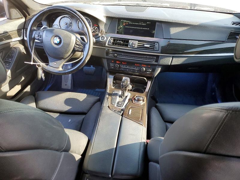 2013 BMW 5 series VIN WBAFR9C57DDX79792 COPART salvage auction — DAMAGE HISTORY, Ca - Dlr/Dis/Exp Only Salvage Title, sold $950 on 2026-07-02 (photo 8)