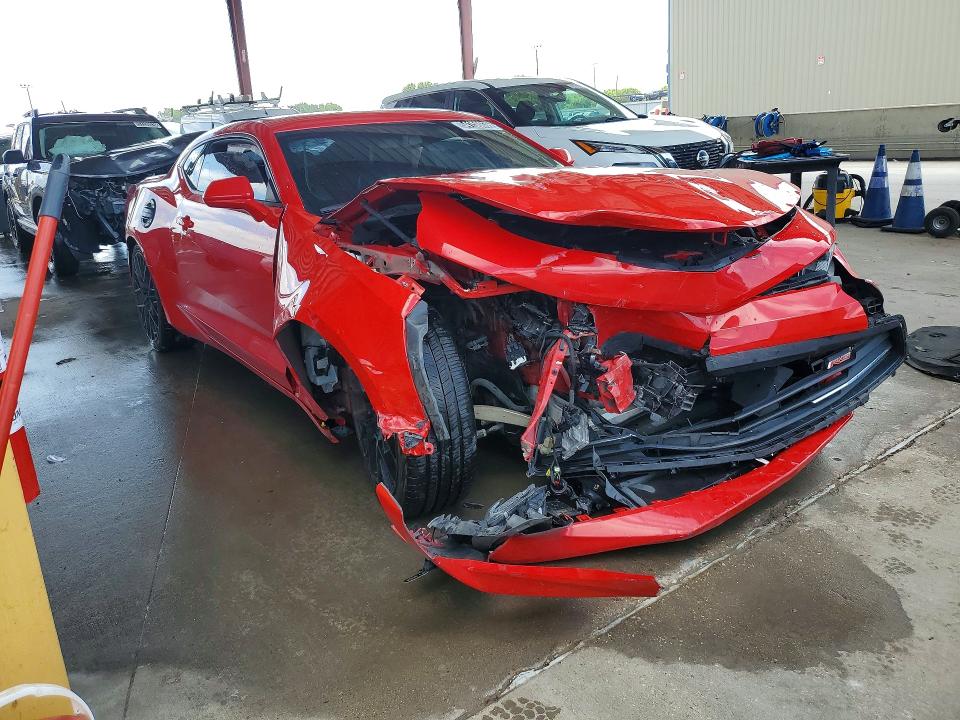 2018 Chevrolet Camaro VIN 1G1FB1RS3J0121369 COPART salvage auction — FRONT END, TX - CERTIFICATE OF TITLE, sold $1,200 on 2026-07-02 (photo 4)