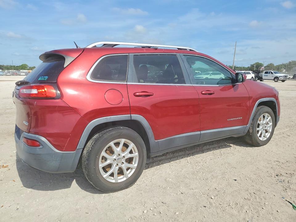 2015 Jeep Cherokee VIN 1C4PJMCB3FW739076 COPART salvage auction — FRONT END, Fl - Certificate Of Title, sold $1,050 on 2026-07-09 (photo 3)