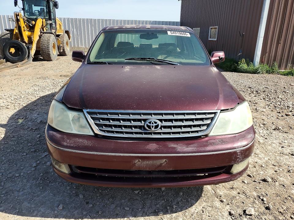 2003 Toyt Avalon VIN 4T1BF28B73U338013 COPART salvage auction — MECHANICAL, SD - CERTIFICATE OF TITLE, sold $150 on 2026-07-28 (photo 5)