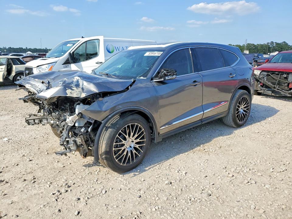 2024 Acura Mdx VIN 5J8YE1H45RL012255 COPART salvage auction — FRONT END, Tx - Salvage Vehicle Title, sold $10,100 on 2026-07-24 (photo 1)