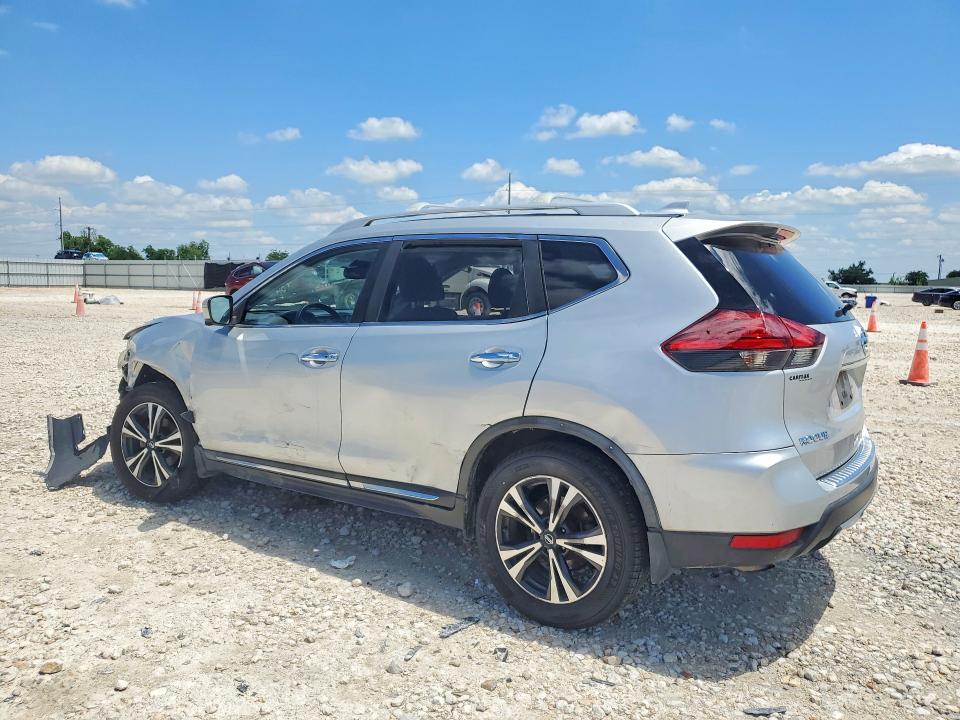 2017 Nissan Rogue VIN JN8AT2MT4HW390917 COPART salvage auction — SIDE, Tx - Salvage Vehicle Title, sold $750 on 2026-07-16 (photo 2)