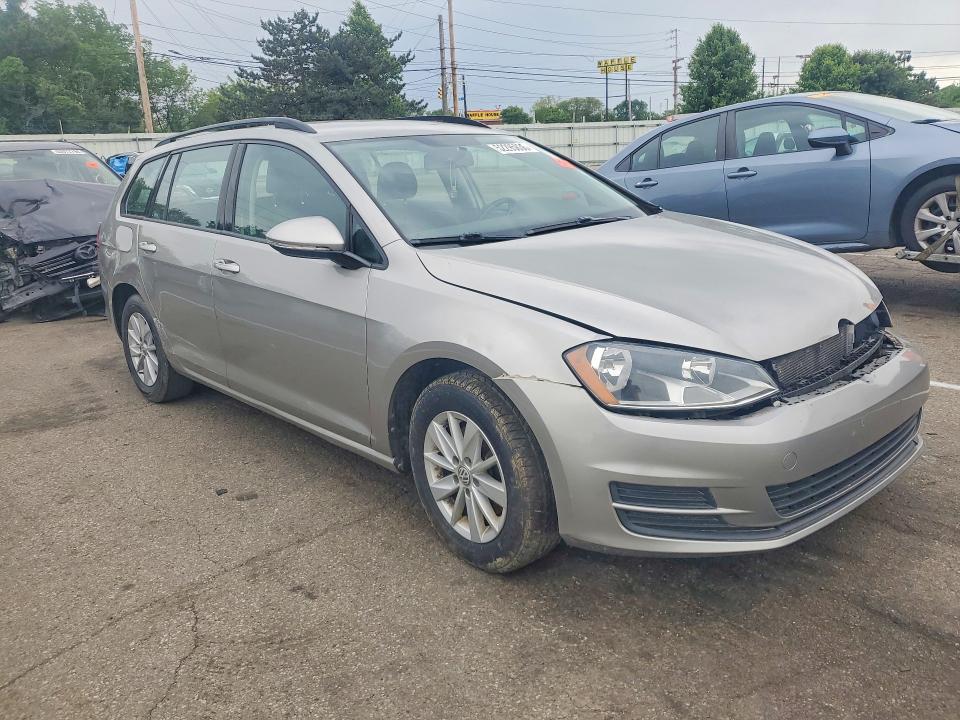 2016 Volkswagen Golf VIN 3VWC17AU9GM513921 COPART salvage auction — FRONT END, Va - Certificate Of Title, sold $1,500 on 2026-07-08 (photo 4)