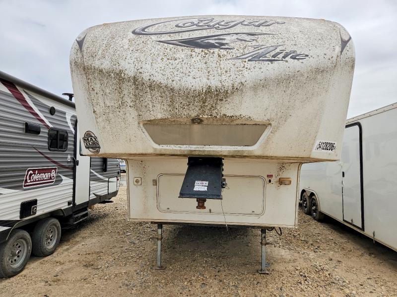 2011 Cougar 5th wheel VIN 4YDF29R25B2506652 COPART salvage auction — SIDE, KS - CERT OF TITLE-SALVAGE, sold $700 on 2026-07-30 (photo 7)