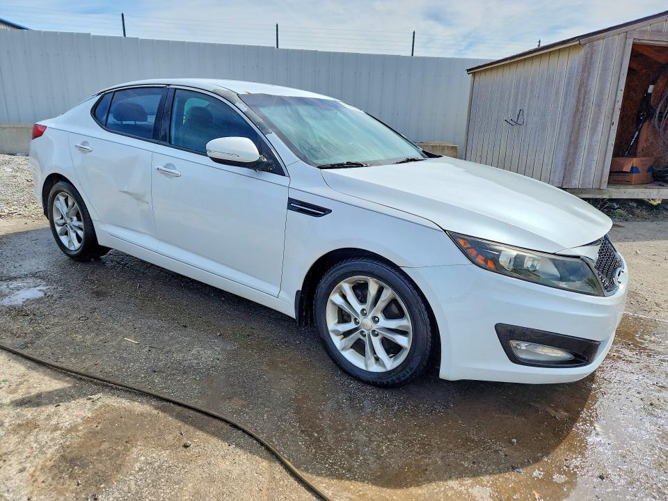 2013 Kia Optima VIN 5XXGN4A7XDG234024 COPART salvage auction — FRONT END, In - Certificate Of Title, sold $800 on 2026-07-09 (photo 4)