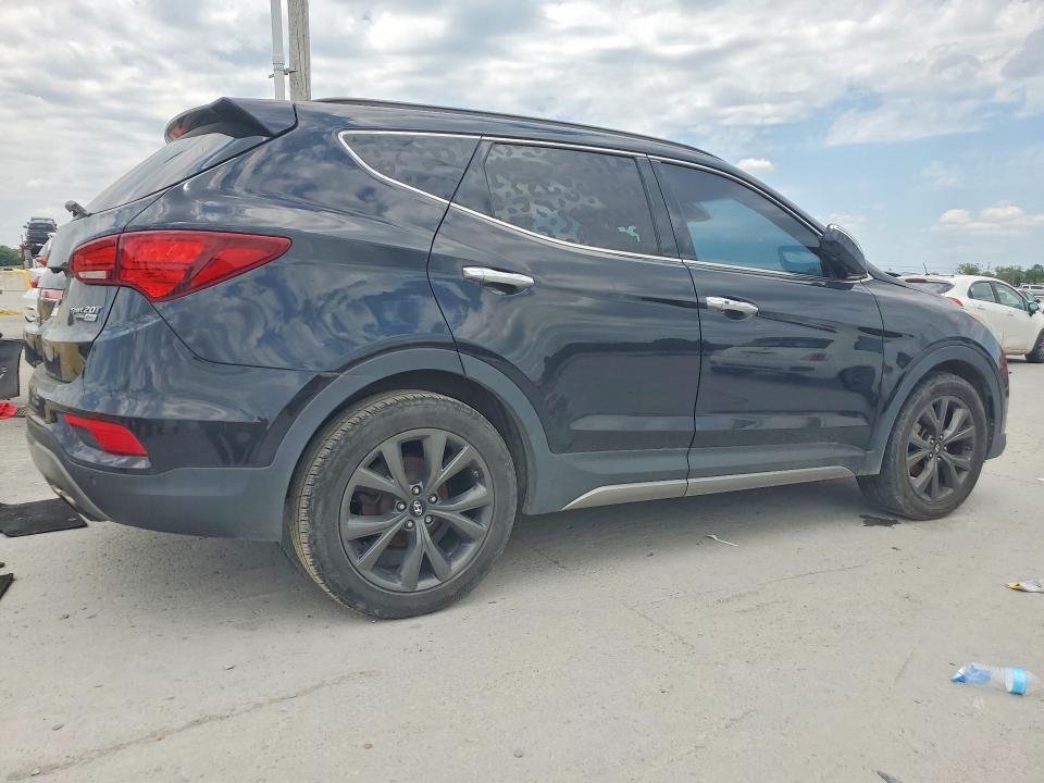 2017 Hyundai Santa fe VIN 5XYZWDLA1HG408515 COPART salvage auction — FRONT END, Tn - Certificate Of Title, sold $3,750 on 2026-07-06 (photo 3)