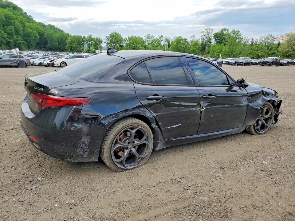 2019 Alfa romeo Giulia VIN ZARFANBN1K7611572 COPART salvage auction — SIDE, ST, sold $2,300 on 2026-08-13 (photo 3)