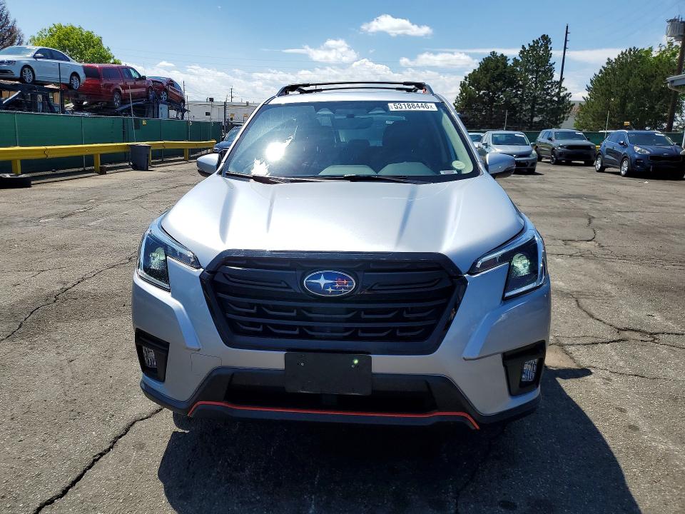 2022 Subaru Forester VIN JF2SKAJC2NH427157 COPART salvage auction — SIDE, CO - SALVAGE TITLE, sold $9,000 on 2026-07-02 (photo 5)
