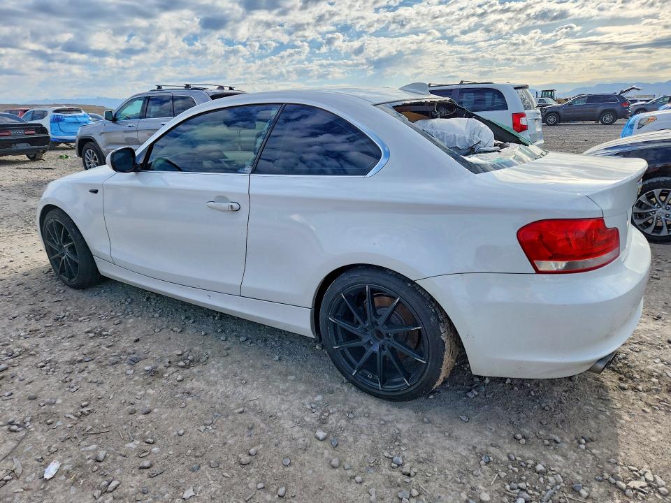 2013 BMW 1 series VIN WBAUP9C58DVS95279 COPART salvage auction — INTERIOR BURN, Ut - Salvage Certificate, sold $325 on 2026-07-10 (photo 2)
