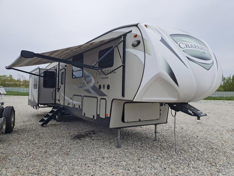 2019 Chaparral Coachmen VIN 5ZT3CH4B8KA322119 COPART salvage auction — VANDALISM, MI - CERTIFICATE OF TITLE, sold $10,200 on 2026-07-23 (photo 1)