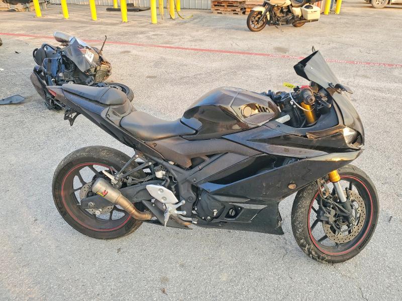 2019 Yama Yzf600 VIN MH3RH18Y7KK001901 COPART salvage auction — ALL OVER, TX - SALVAGE VEHICLE TITLE, sold $1,150 on 2026-07-30 (photo 1)
